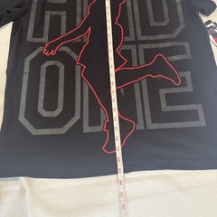 And1 Dunk Logo T-Shirt Black Men Graphic Tee Basketball Size X-Large NWT