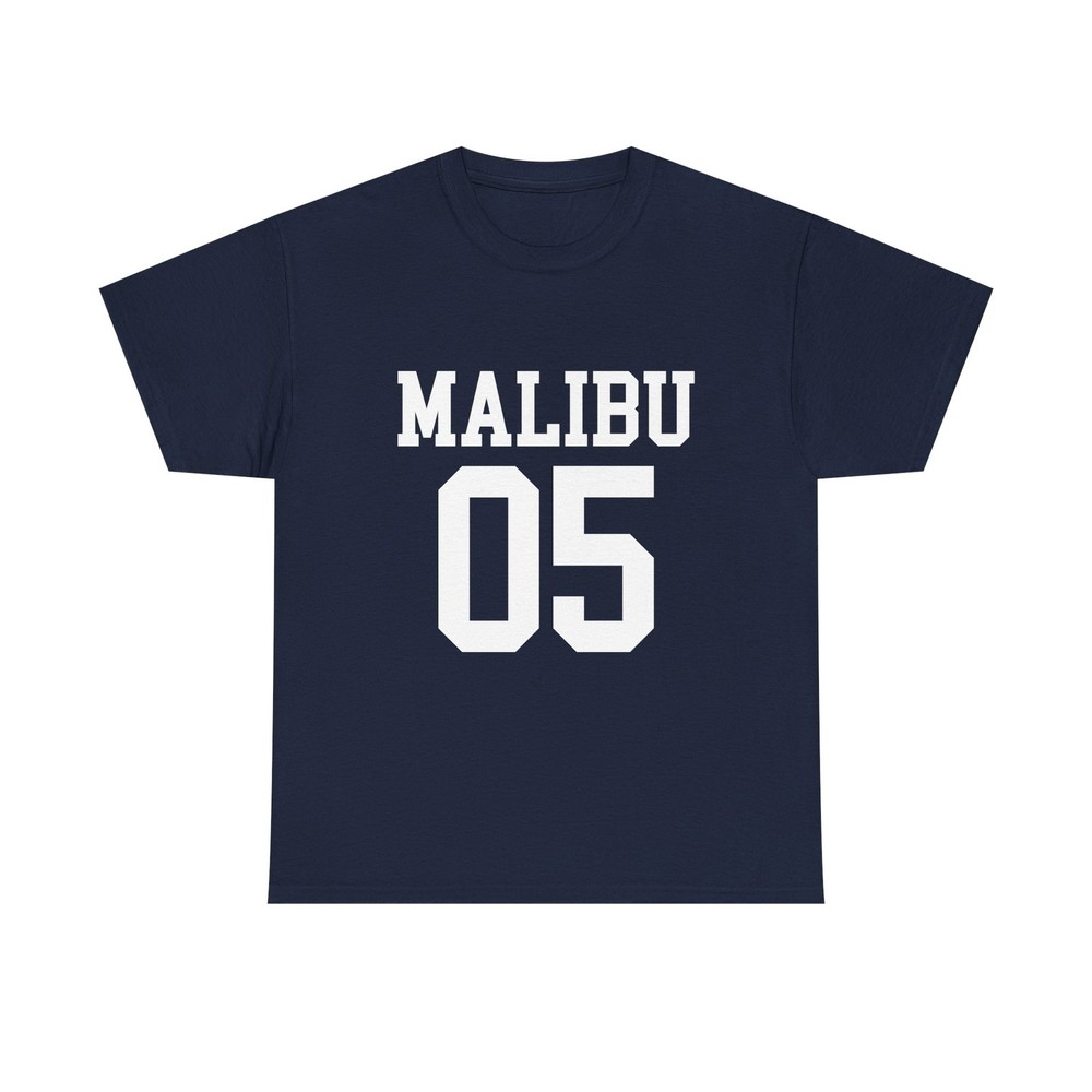 Malibu 05 retro beach tee 2005 California style number shirt