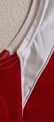 Fire Dept. #17 Mens XL 48″ Chest Red White Jersey Basketball Teamwork Shirt USA