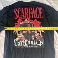 Scarface x Reason Graphic T Shirt Black NWT XL Tony Montana Movie Streetwear