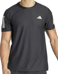 Adidas Mens OWN THE RUN Shirts S/S Training Black Jersey Jogging IN1500 Small