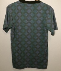 Vintage Alpha Romeo Short Sleeve Pattern Tshirt Size 12 US XSmall