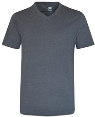 4 Pack V-Neck T-shirts Short Sleeve Plain Tops Classic Essential Tees Multipack