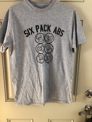 NEW SPENCERS “SIX PACK ABS”,T-SHIRT ADULT M
