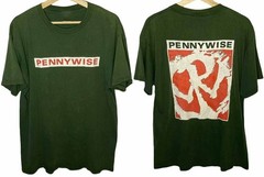 2 Sides Pennywise Band 1994 Tour Shirt FOREST Green Unisex S-5XL EM0853