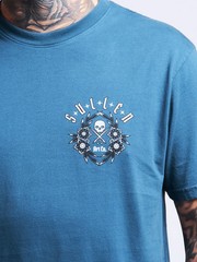 Sullen Men’s Sea Spoils Short Sleeve Premium T-shirt Tattoo Style Mermaid Tee