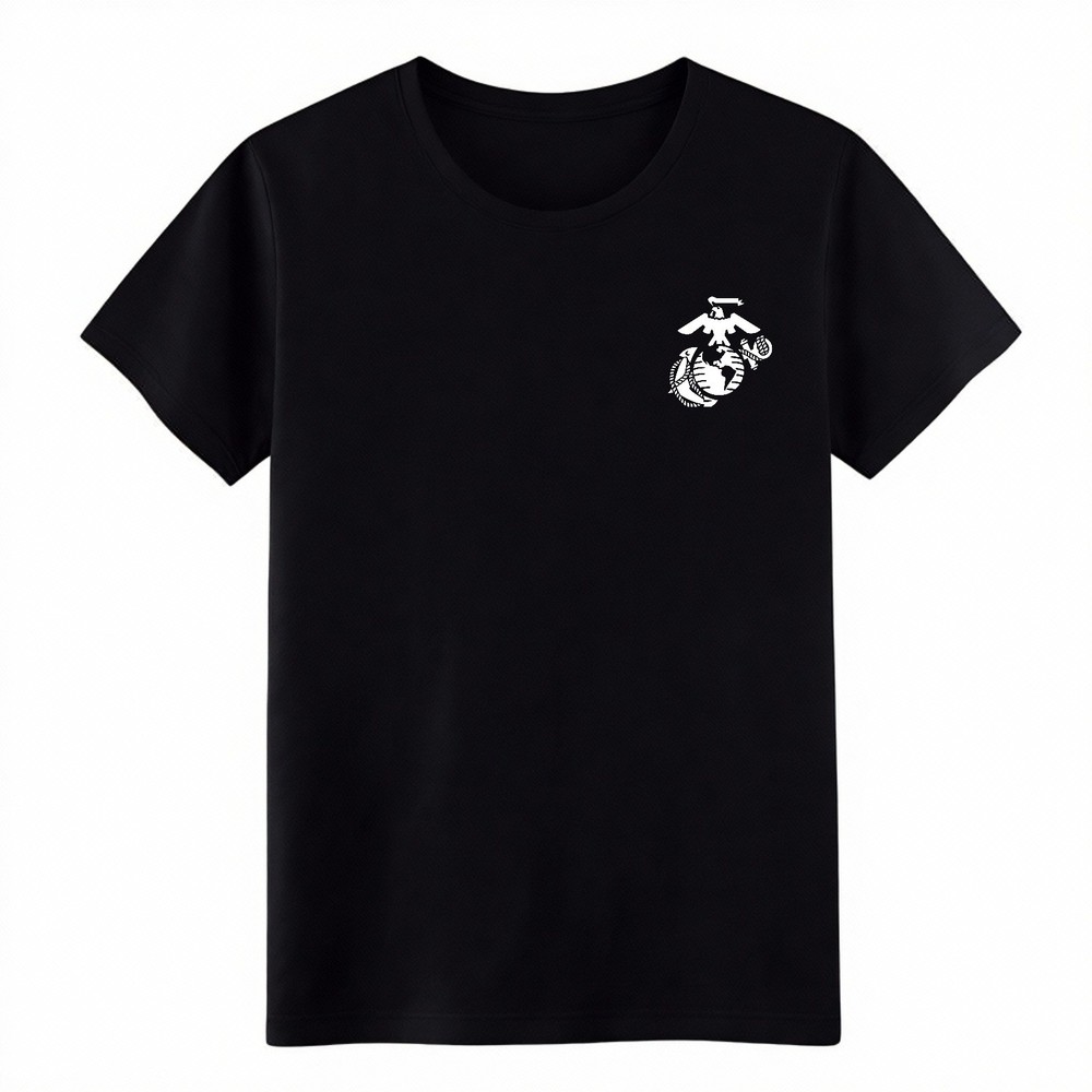 Eagle Globe Anchor Graphic T-Shirt-Marine Corps Patriotic Tee Free Shipping