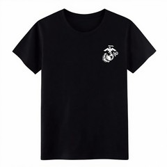 Eagle Globe Anchor Graphic T-Shirt-Marine Corps Patriotic Tee Free Shipping