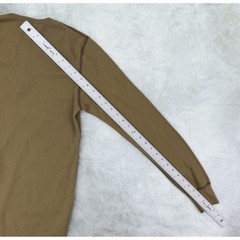 American Apparel Dexter Morgan Henley Thermal Kill Shirt Medium Green USA MADE