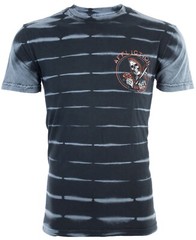 $58 AFFLICTION American Customs HELL RIDER Short Sleeve Slim Fit T-shirt NWT