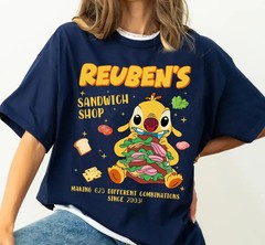 Lilo and Stitch Reuben Shirt, Reuben’s Sandwich Shop Tee, Making 625 Combination