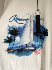Represent Yacht Club Rare T-shirt Flat White Mens Size L Graphic Tee Genuine NEW