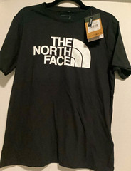The North Face Men’s Half Dome Tee Graphic Logo Crew Neck T-Shirt Black M