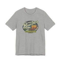 Vintage Peaches Record & Tapes Store Logo Unisex Jersey Short Sleeve T-Shirt