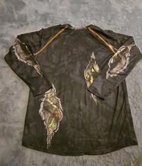 Mossy Oak Break-Up Eclipse Camo Shirt Mens Medium 38/40 Performance Hunting M
