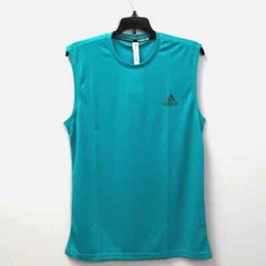 Adidas Essentials Energy Blue Sleeveless Workout Tank Top Men’s Many Sizes