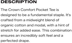 NEW PETER MILLAR, MEN’S MEDIUM, CROWN COMFORT BLUE POCKET👕T-SHIRT, MSRP $65.00!