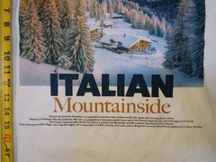 NWT Mad Engine Small Italian Mountainside Italia Ski Dolomiti Queen of Dolomites
