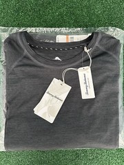 NEW Tommy Bahama IslandZone Delray Crew Tee Shirt, Men’s Medium, Jet Black