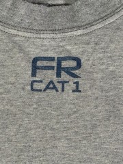 Tyndale T-Shirt Men’s Large Gray Cat 1 FR Base Layer Flame Resistant Lot Of 2