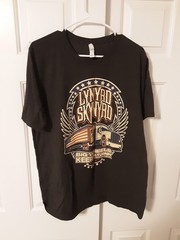 Lynyrd Skynyrd 2021 Big Wheels Keep On Turnin’ Tour T-Shirt X Large