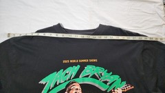 Official 2025 Zach Bryan Tour T-Shirt Huntington WV Black Cotton Size Large L