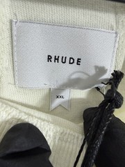 Rhude Heaven on Earth Graphic Tee XXL NWT Vintage White Made in USA Relaxed Fit