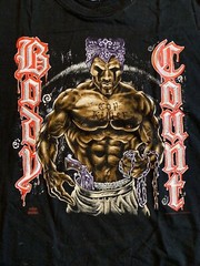 Vintage Album 1992 Ice T Body Count Black T-shirt Unisex All Size BT519