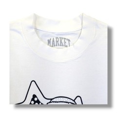 CHINATOWN MARKET STUDIOS On The Court Crewneck White T-Shirt Men’s L New