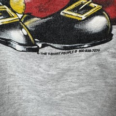 Vintage Walmart Shirt Mens Medium Gray Delivering Smiles Santa Christmas Graphic