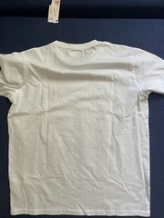Kappa Logo Man White T-Shirt Slim Fit Streetwear Mens Large With Tags