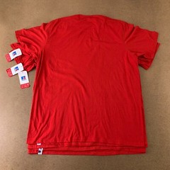 Lot of 3 Russell Athletic Men’s Size XL Red Short Sleeve Performance T-Shirt NWT