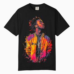 Neon Hip Hop Graphic T-Shirt, Comfort Colors T Shirt, Unisex Streetwear Tee