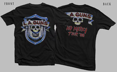 Printed T-Shirt – L.A. Guns No Mercy Tour ’88 Graphic Tee – Sizes S-5XL