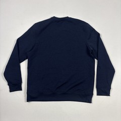 Gerry Mens Thermal Long Sleeved Fleece Shirt Crew Neck Blue Large
