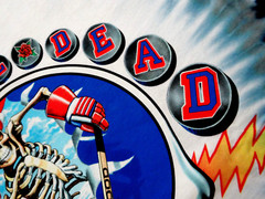 Grateful Dead Shirt T Shirt Vintage 1994 Hockey NHL ’94 Puck Stick GD GDM XL New