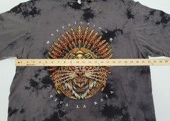 Affliction Black Label God Of Light , Rhinestone Accent, XL, Charcoal BK Wash