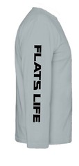 Long sleeve performance fishing shirt UPF UV microfiber