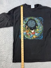 Vintage 1999 Human-i-Tees Bill Bell Cosmic Wizard Horoscope Long Sleeve T-Shirt