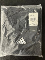 Adidas Creator LS Black White 2XL Long Sleeve Tee Shirt Athletic Apparel New