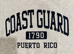 USCG U.S. Coast Guard “Puerto Rico 1790” Ash Gray T-Shirt – Size XL – NWT!