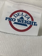 Delta Pro Weight Texas T-shirt Unisex Short Sleeve White Size Large