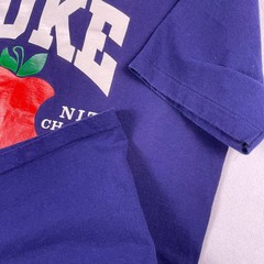 Vtg 80s Duke University Basketball Tee M ACC NCAA Champions Apple Single Stitch