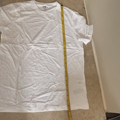 J Crew Tall Broken In Short Sleeve Crew Neck T Shirt Mens Size Medium Tall White