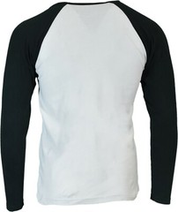 MENS Long Sleeve T Shirt “Seven 7 JNS ” 100% Cotton -Slim Fit NEW
