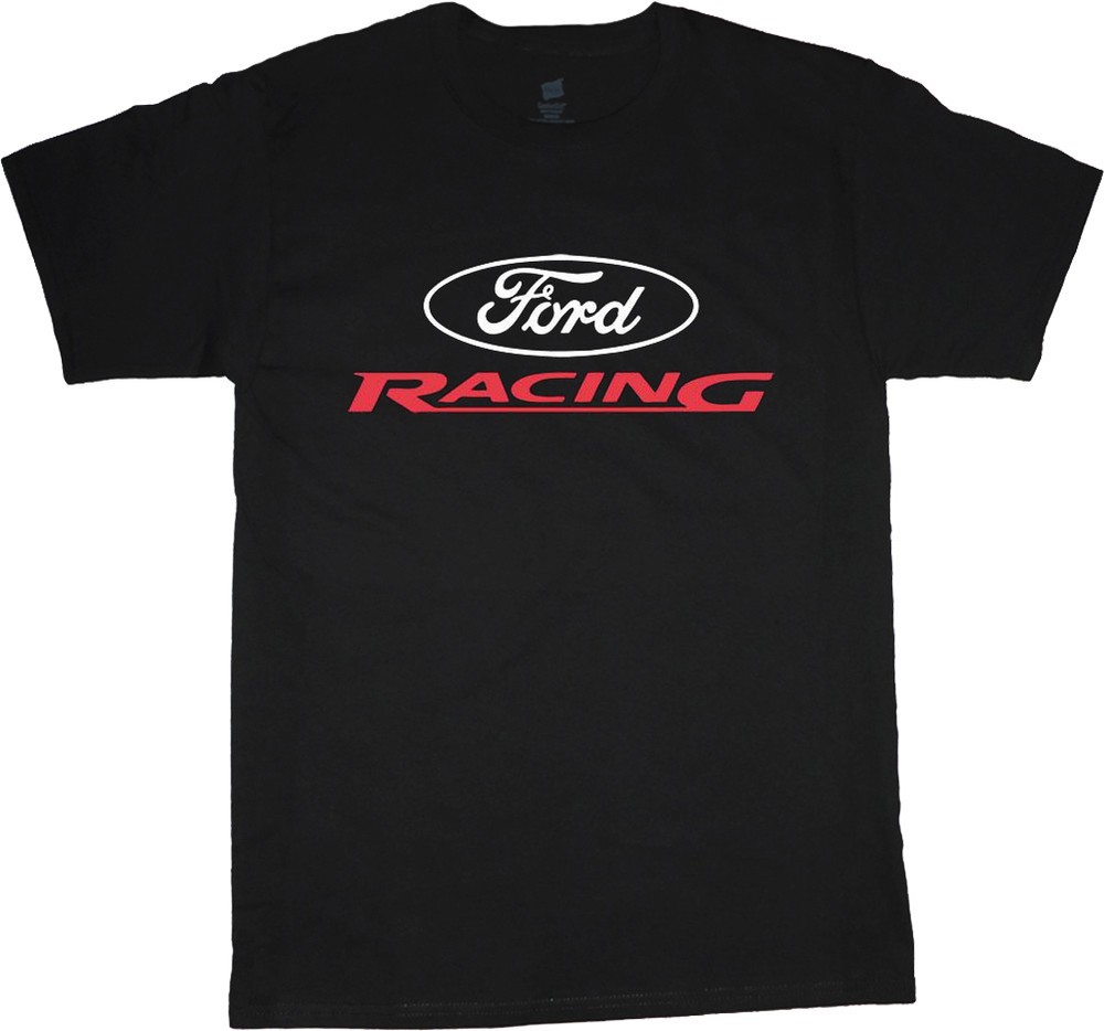 Big and Tall t-shirt Ford Racing decal tee shirt for men gear clothing gifts
