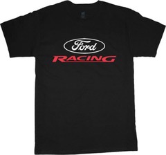 Big and Tall t-shirt Ford Racing decal tee shirt for men gear clothing gifts