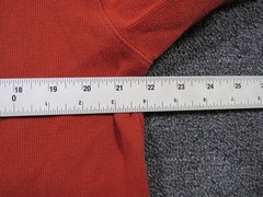 Gap Shirt Mens Large Orange Long Sleeve Crew Neck Classic Fit Casual Tee