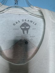 MF DOOM Gas Drawls Relic Shirt Large White