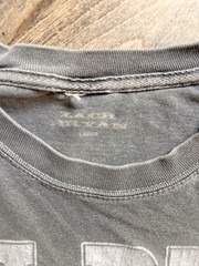 Zach Bryan Distressed Shirt Mens Large Gray BURN BURN BURN Tour Spell Out Logo